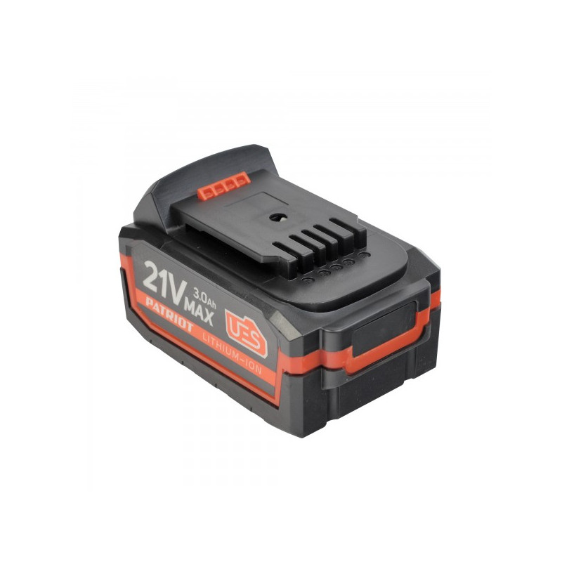Аккумулятор Patriot PB BR 21V Li-Ion 21 В 3.0 А·ч вид сзади
