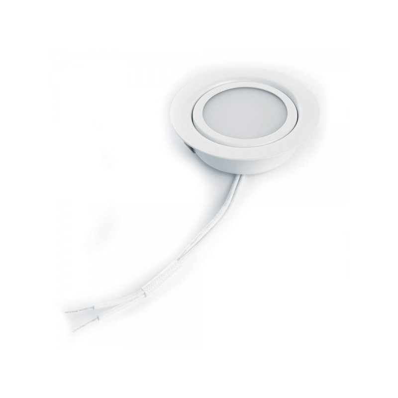 Точечный светильник Feron LN7 белый вид сбоку