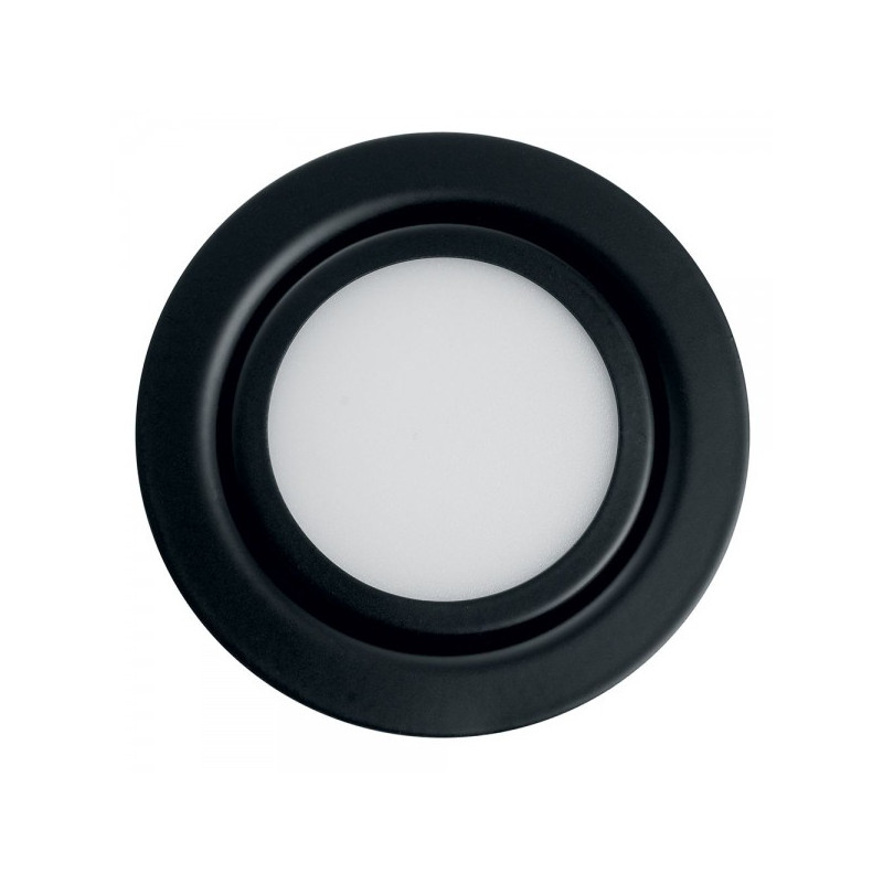 Точечный светильник Feron LN7 черный вид спереди