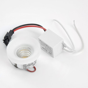 Точечный светильник Feron LN003 прозрачный вид спереди