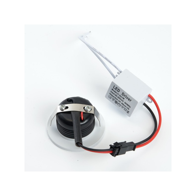 Точечный светильник Feron LN003 белый вид сзади