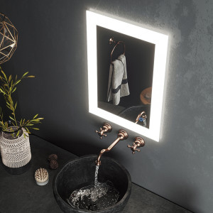 Зеркало Roxen Bliss 60x80 в интерьре