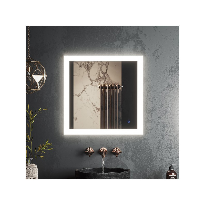 Зеркало Roxen Bliss 70x70 вид спереди