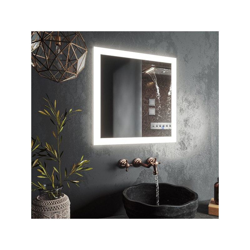 Зеркало Roxen Bliss 70x70 вид сбоку