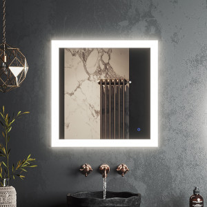 Зеркало Roxen Bliss 70x70 вид спереди