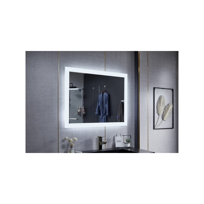 Зеркало Roxen Bliss Long 100x70 в интерьере