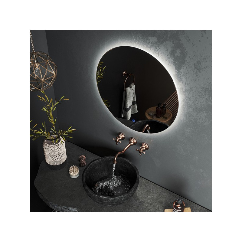 Зеркало Roxen Brimen 60x60 в интерьере