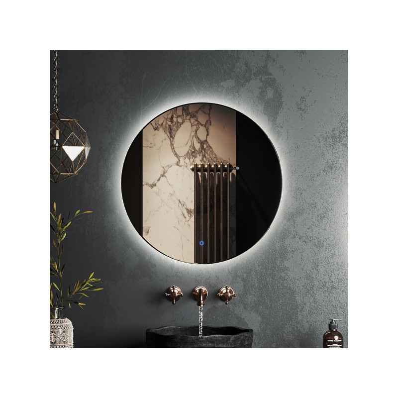 Зеркало Roxen Brimen 60x60 вид спереди