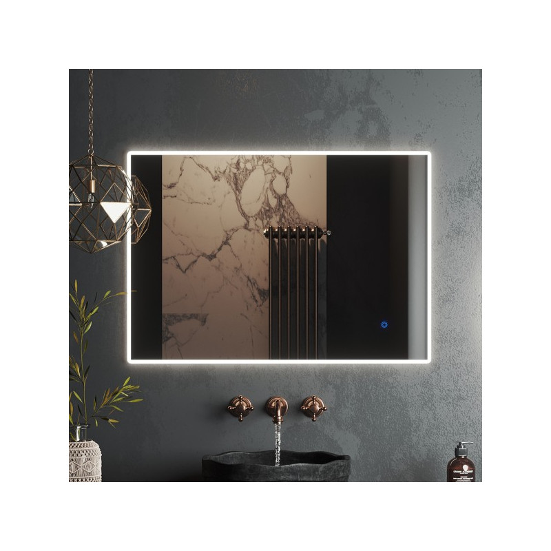 Зеркало Roxen Gotem 80x70 вид спереди