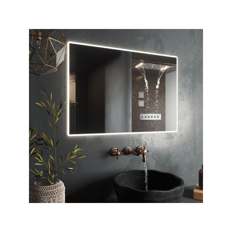 Зеркало Roxen Gotem 90x70 вид сбоку