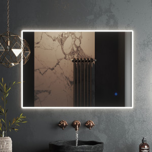 Зеркало Roxen Gotem 90x70 вид спереди