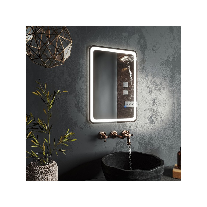 Зеркало Roxen Irida 60x80 вид сбоку