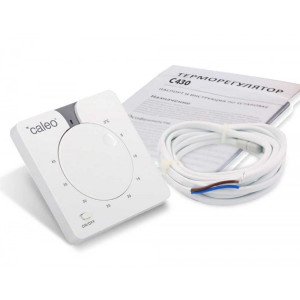 Терморегулятор Caleo C430 белый комплектация