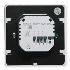 Терморегулятор Caleo SM930 белый вид сзади