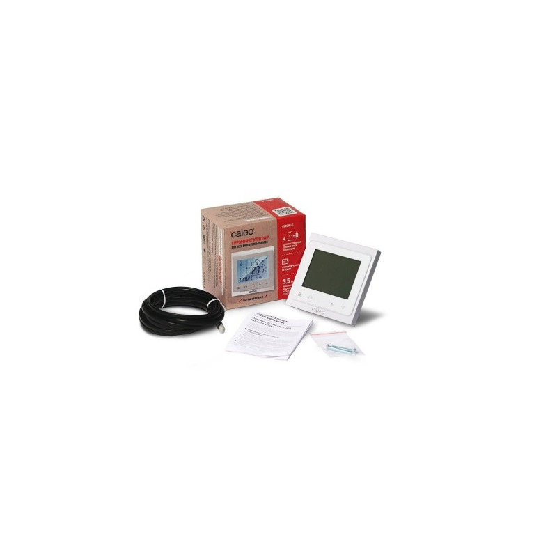 Терморегулятор Caleo C936 Wi-Fi Lux черный комплектация