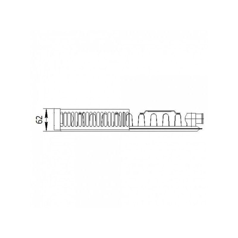 Радиатор стальной Lemax Compact 11 50х100 размеры