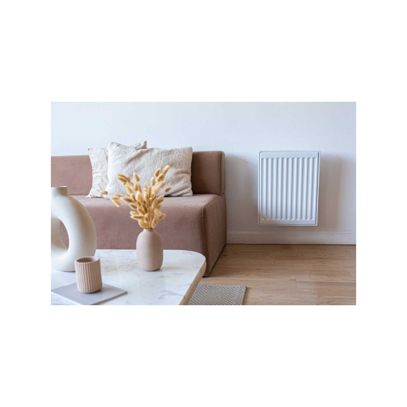 Радиатор стальной Lemax Compact 11 50х50 в интерьере