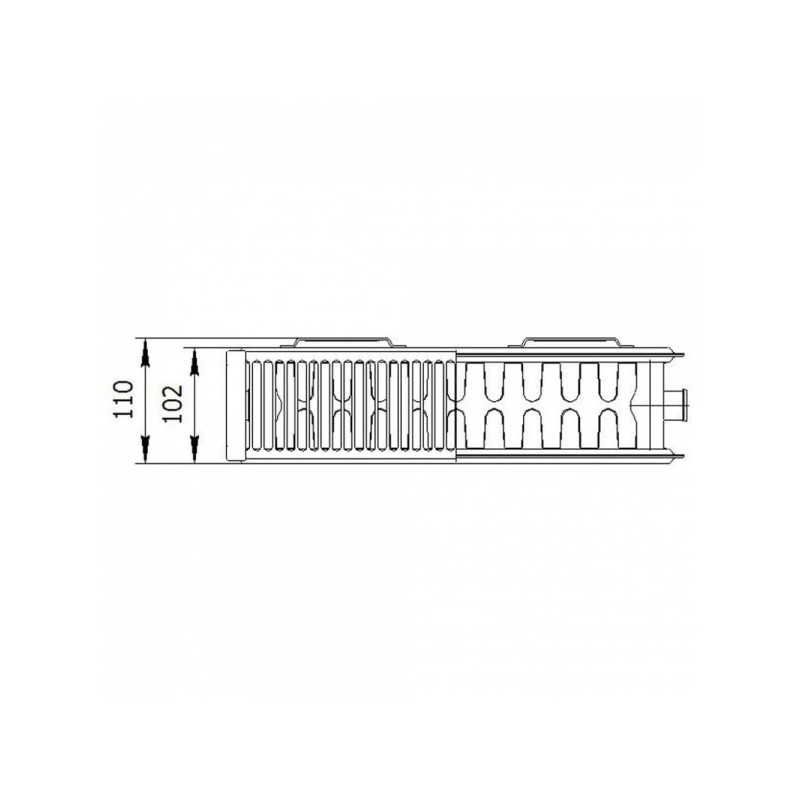 Радиатор стальной Lemax Compact 22 30х200 размеры