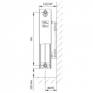 Радиатор стальной Lemax Compact 22 50х180