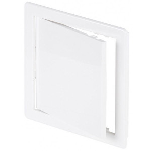 Пластиковая дверца из АБС Awenta DT10 15х15 белая сбоку