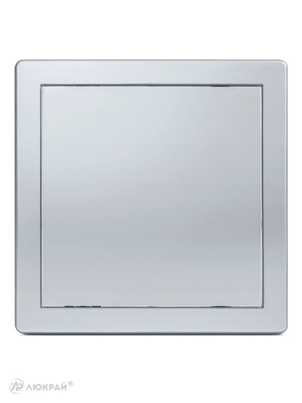 Люк пластиковый Awenta DT 20х20 серебристый спереди