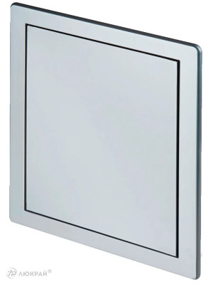 Люк пластиковый Awenta DT 20х20 серебристый сбоку