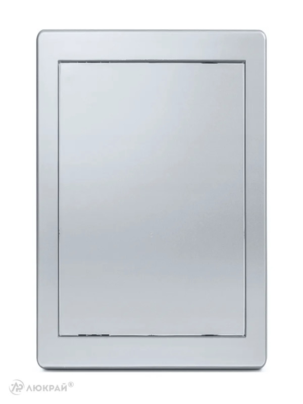 Люк пластиковый Awenta DT 20х30 серебристый спереди