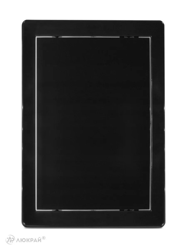 Люк пластиковый Awenta DT 20х30 черный спереди