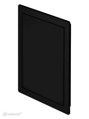 Люк пластиковый Awenta DT 20х30 черный