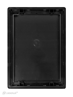 Люк пластиковый Awenta DT 20х30 черный сзади