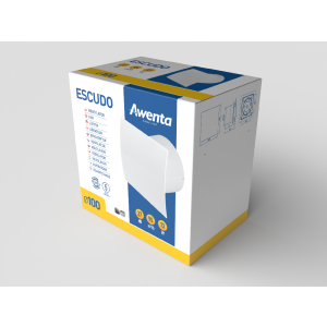Вытяжной вентилятор Awenta WES100 упаковка