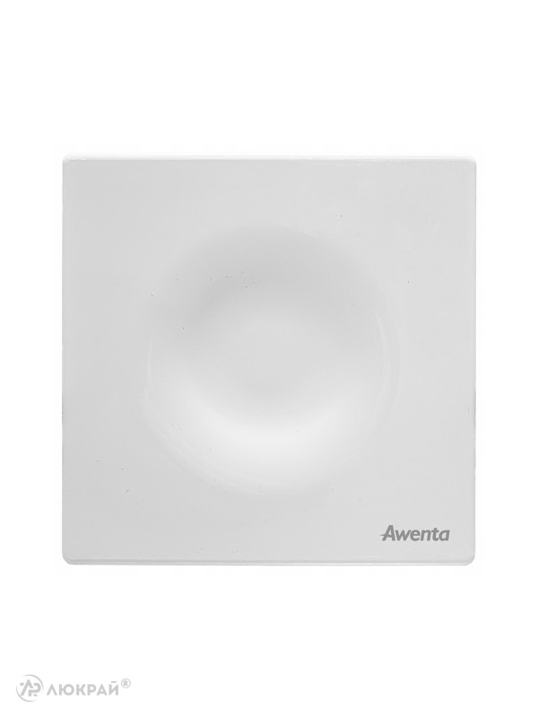 Вытяжной вентилятор Awenta System+ Silent 125W / KWS125W-POB125-ZZ125 спереди