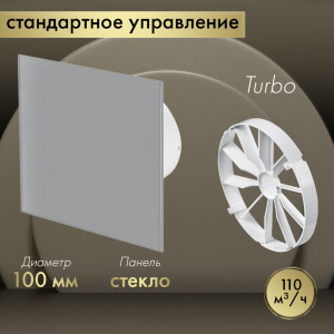 Вытяжной вентилятор Awenta System+ Turbo 100 / KWT100-PTGG100M-ZZ100
