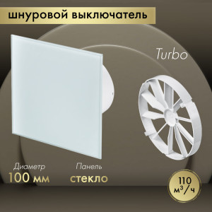 Вытяжной вентилятор Awenta System+ Turbo 100W / KWT100W-PTG100-ZZ100