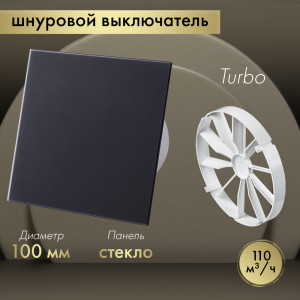 Вытяжной вентилятор Awenta System+ Turbo 100W / KWT100W-PTGB100M-ZZ100