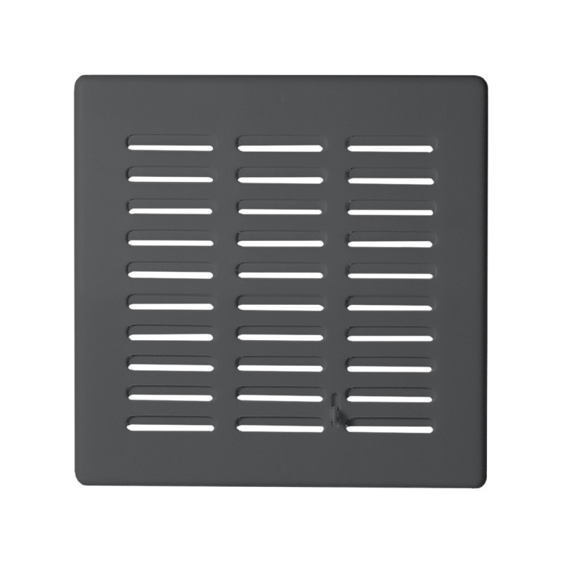 Решетка Awenta Eko T03GR 16.5x16.5 графитовая спереди