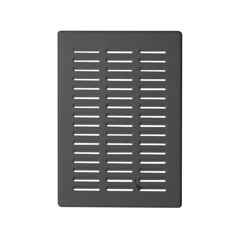 Решетка Awenta Eko T05GR 16.5x23.5 графитовая спереди