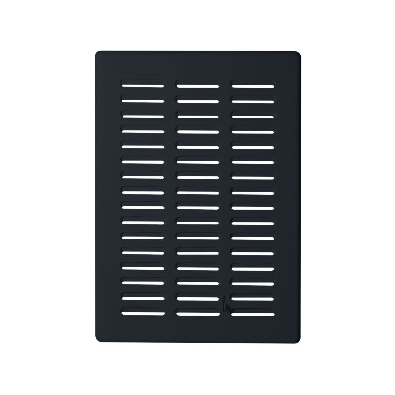 Решетка Awenta Eko T05CZ 16.5x23.5 черная спереди