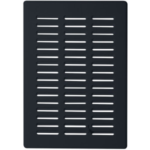 Решетка Awenta Eko T05CZ 16.5x23.5 черная спереди