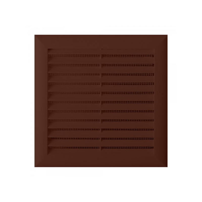 Решетка Awenta Express T100BR 17x17 коричневая спереди