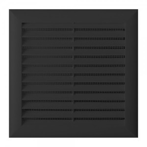 Решетка Awenta Express T100CZ 17x17 черная спереди