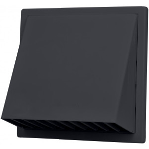 Фасадная решетка с регулировкой диаметра airRoxy 02-371GR (d80-150) черная