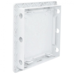 Люк ревизионный пластиковый airRoxy 02-814A (10х10) белый схзади