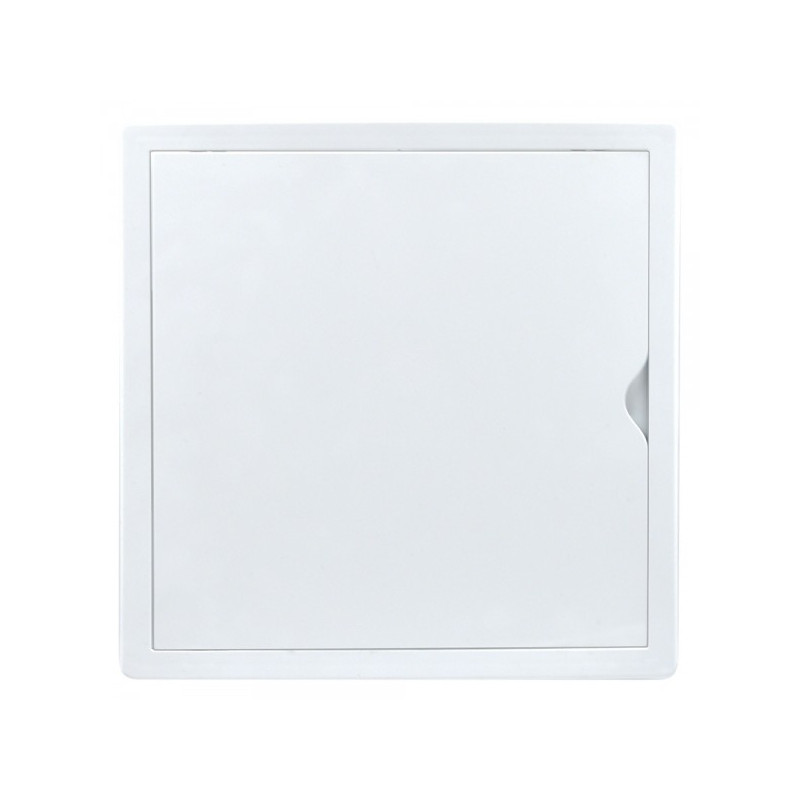 Люк ревизионный пластиковый airRoxy 02-816A (25х25) белый спереди