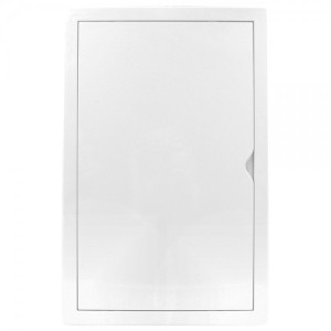 Люк ревизионный пластиковый airRoxy 02-817A (25х40) белый спереди