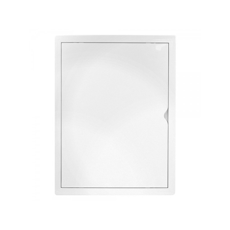 Люк ревизионный пластиковый airRoxy 02-809A (30х40) белый спереди