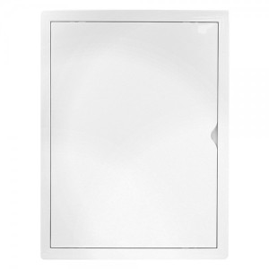 Люк ревизионный пластиковый airRoxy 02-809A (30х40) белый спереди