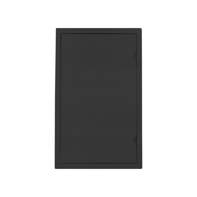 Люк ревизионный пластиковый airRoxy 02-812AGR (30х50) черный спереди