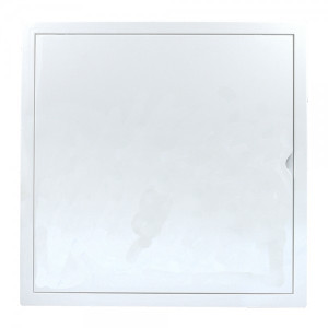 Люк ревизионный пластиковый airRoxy 02-811A (40х40) белый спереди