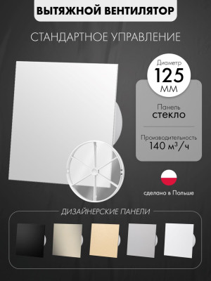 Вытяжной вентилятор airRoxy dRim125S-C177-D125